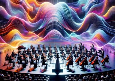 Neural Symphony Paints Tomorrow Through Living Sound Waves